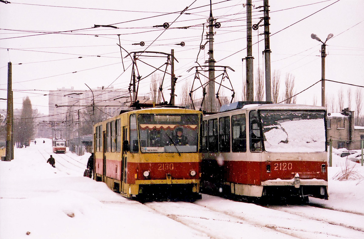 Липецк, Tatra T6B5SU № 2130; Липецк, Tatra T6B5SU № 2120