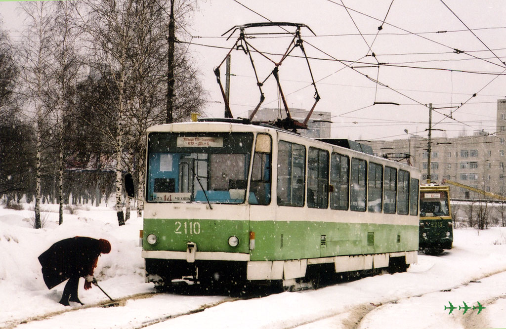 Липецк, Tatra T6B5SU № 2110