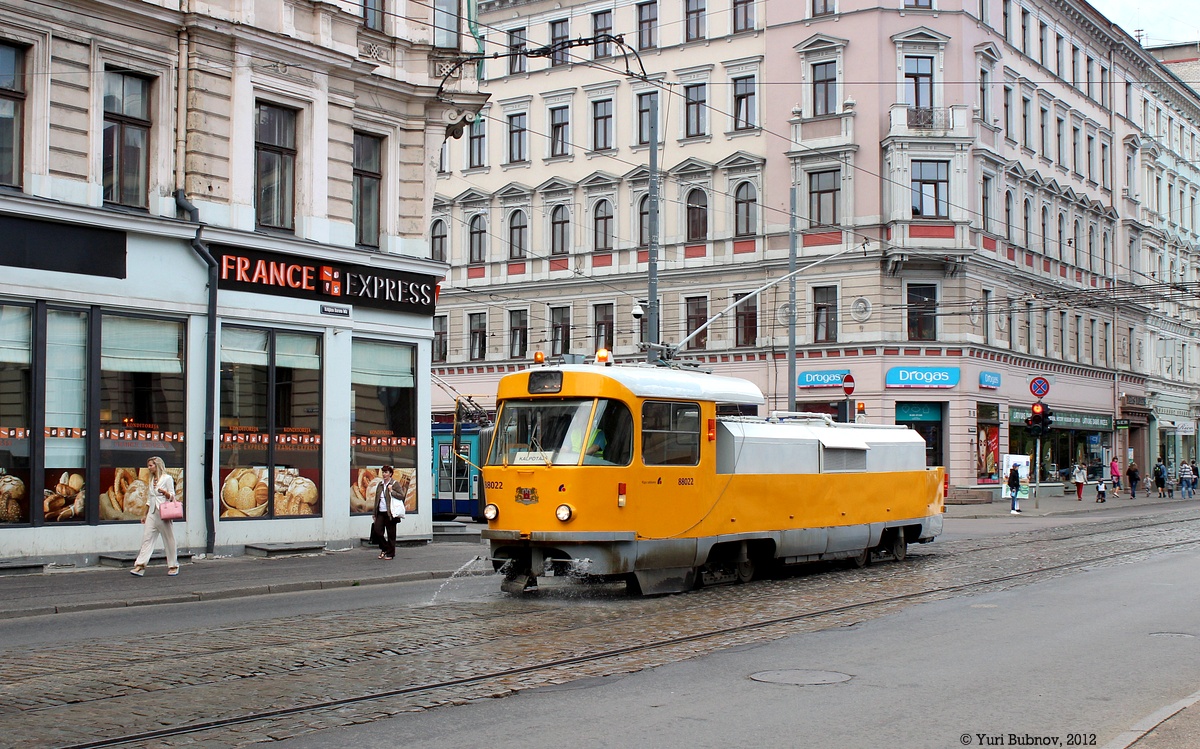 Riga, Tatra T3SU N°. 88022