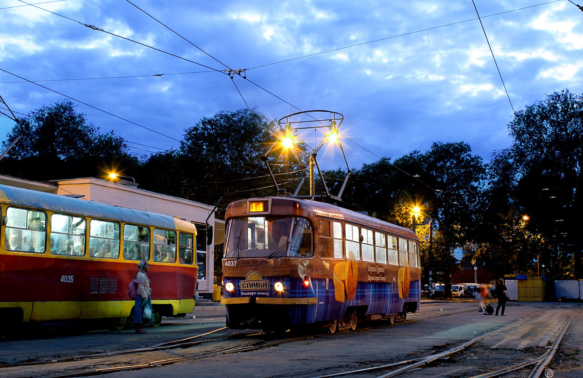Одесса, Tatra T3R.P № 4037