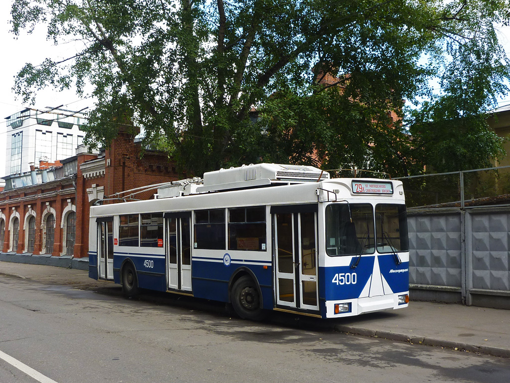 Москва, Тролза-5275.05 «Оптима» (КР МТрЗ) № 4500