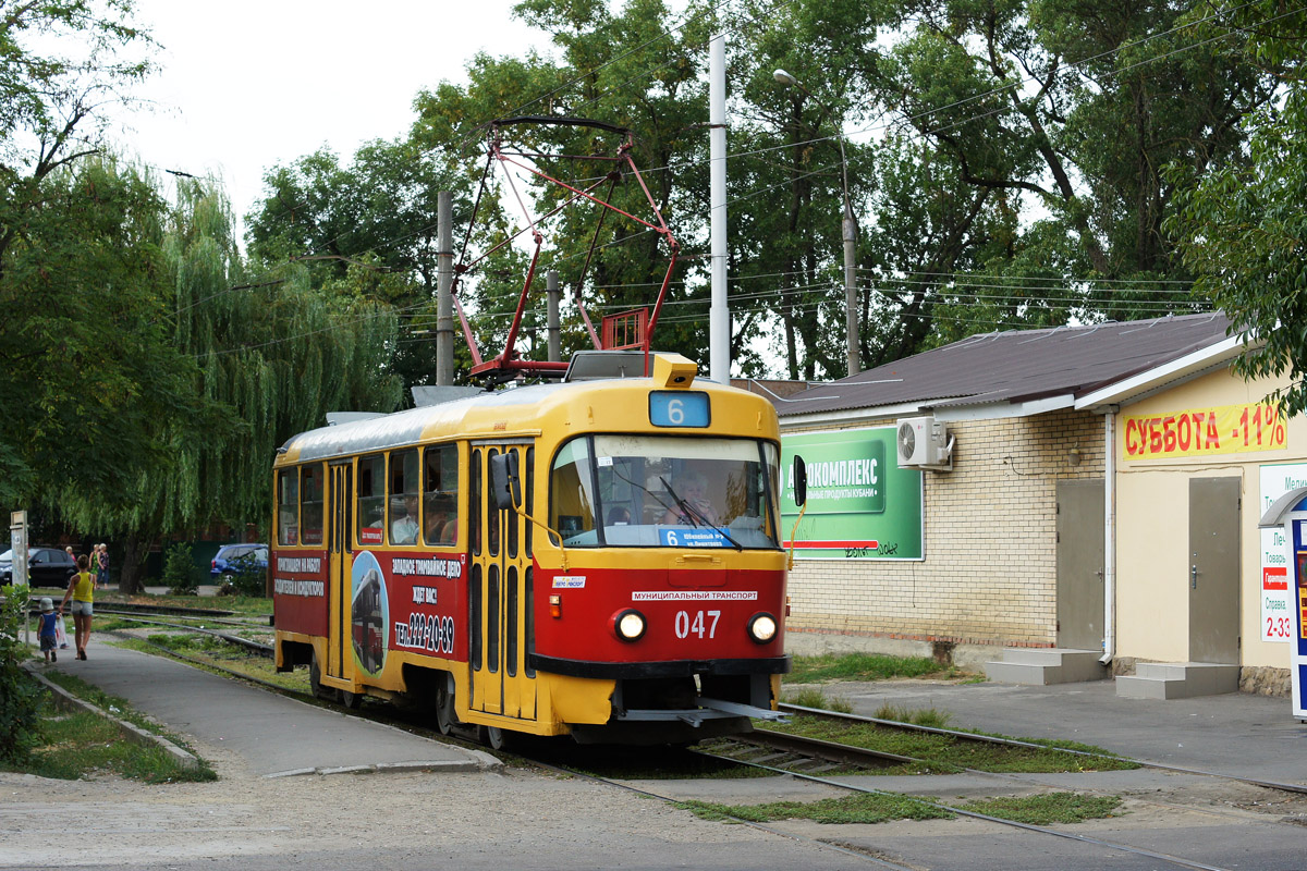 Краснодар, Tatra T3SU № 047