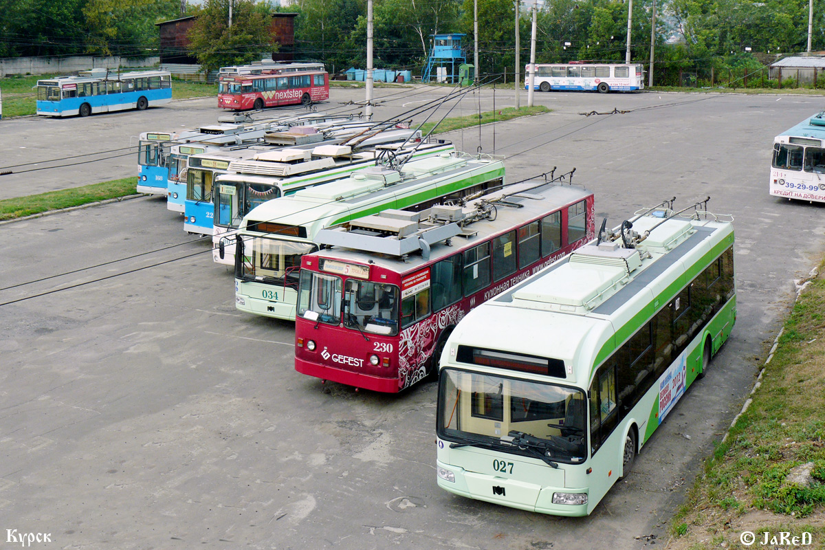 Курск, 1К (БКМ-321) № 027; Курск — Троллейбусное Депо