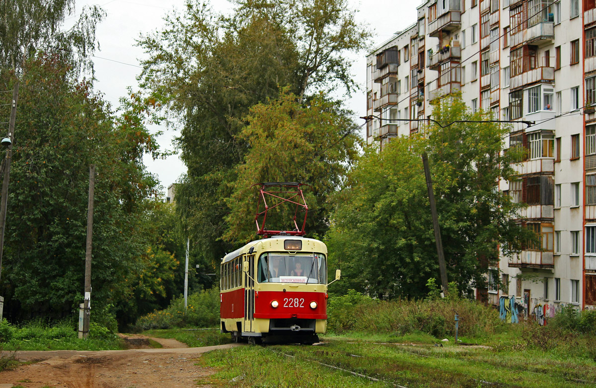 Ижевск, Tatra T3SU (двухдверная) № 2282