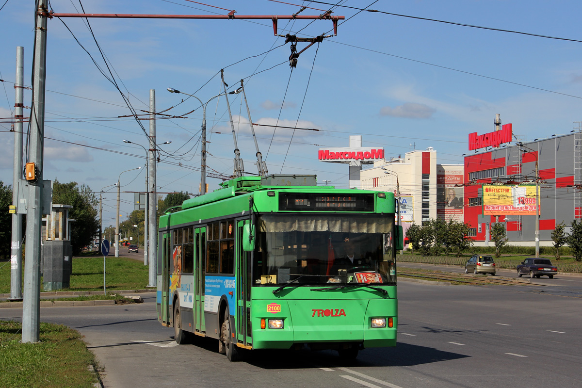 Kazanė, Trolza-5275.05 “Optima” nr. 2100 Kazanė, Trolza-5275.05 “Optima” nr. 2100
