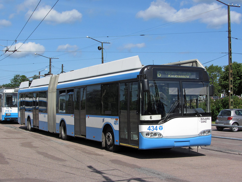 Tallinn, Solaris Trollino II 18 Ganz N°. 434