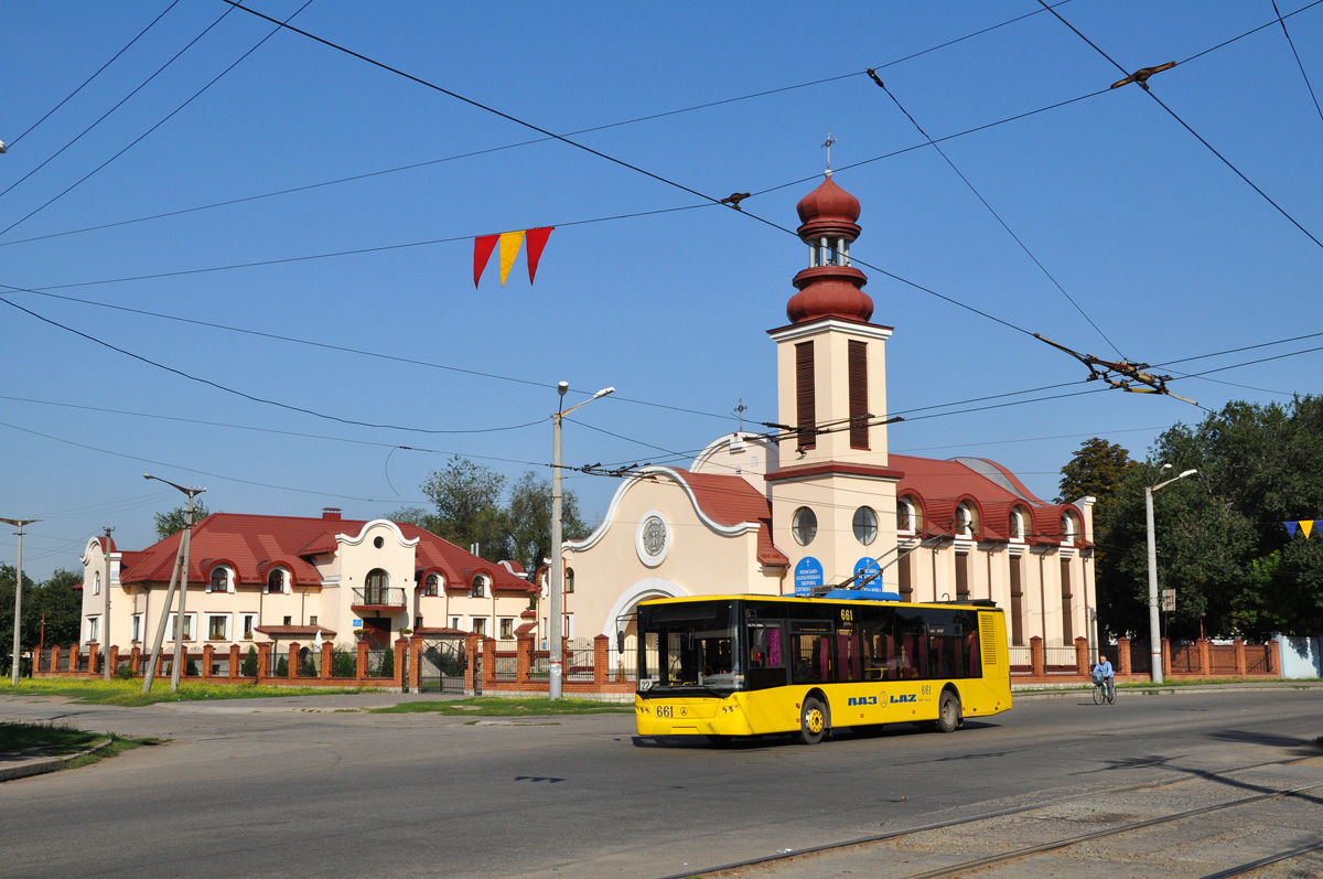 Krivijriha, LAZ E183D1 № 661