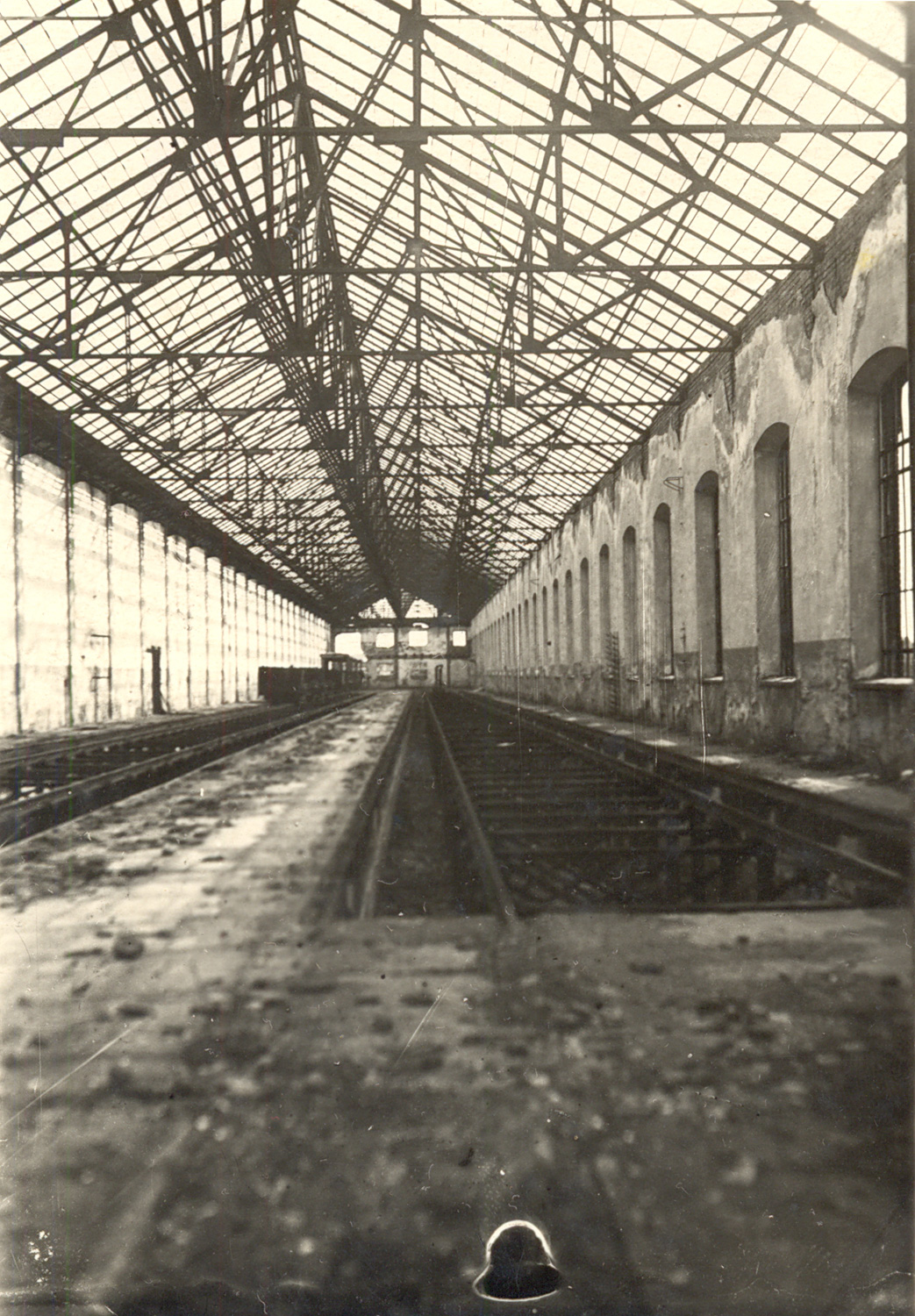 Oděsa — Old Photos: Tramway; Oděsa — Tramway Depot #2