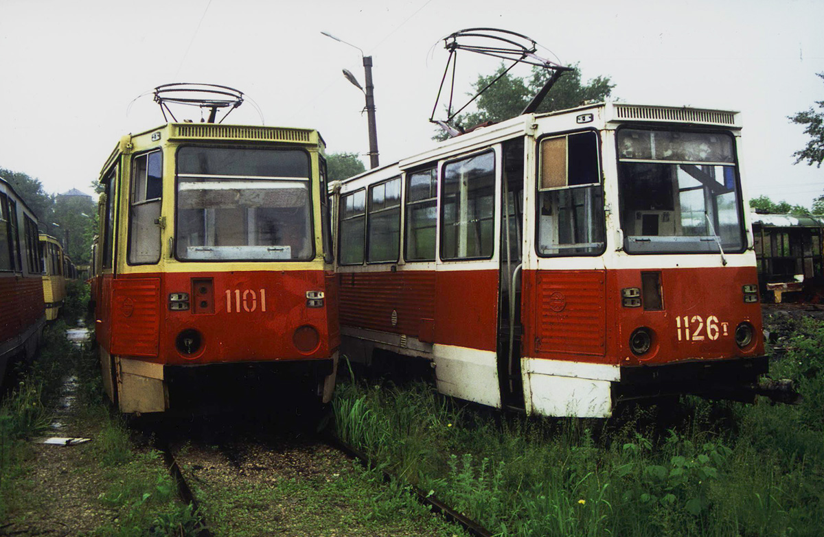 Липецк, 71-605 (КТМ-5М3) № 1101; Липецк, 71-605 (КТМ-5М3) № 1126