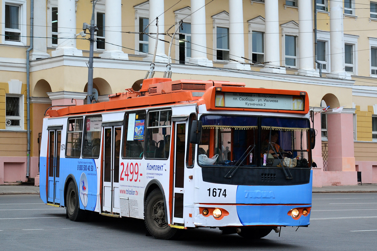 Нижний Новгород, ЗиУ-682Г-016.03 № 1674