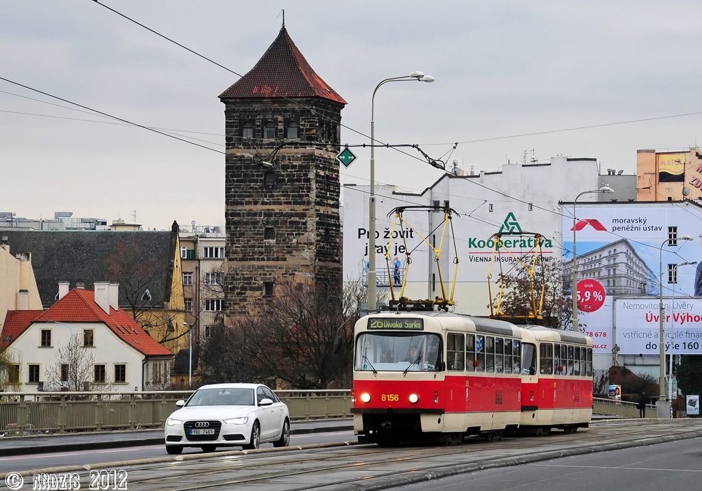 Прага, Tatra T3R.PV № 8156