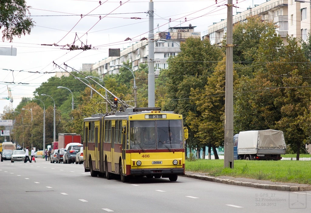 Киев, Škoda 15Tr03/6 № 486