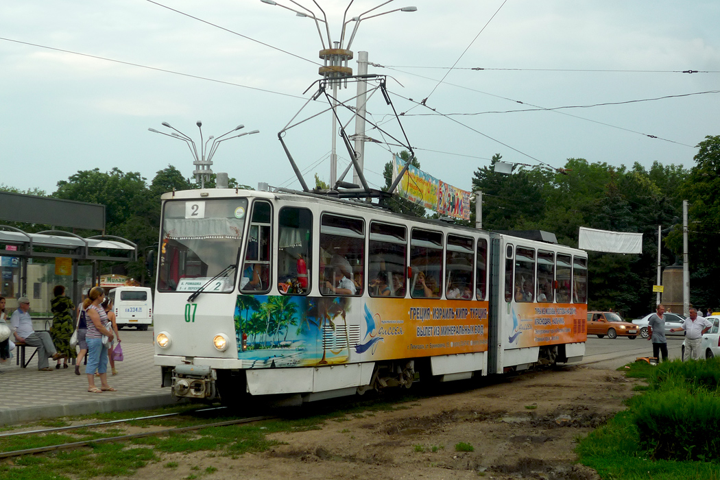Пятигорск, Tatra KT4D № 07
