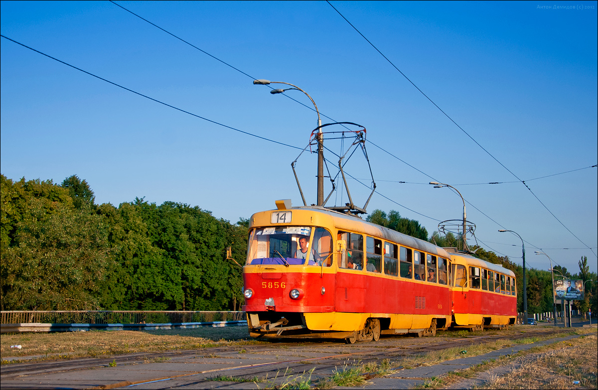 Киев, Tatra T3SU № 5856