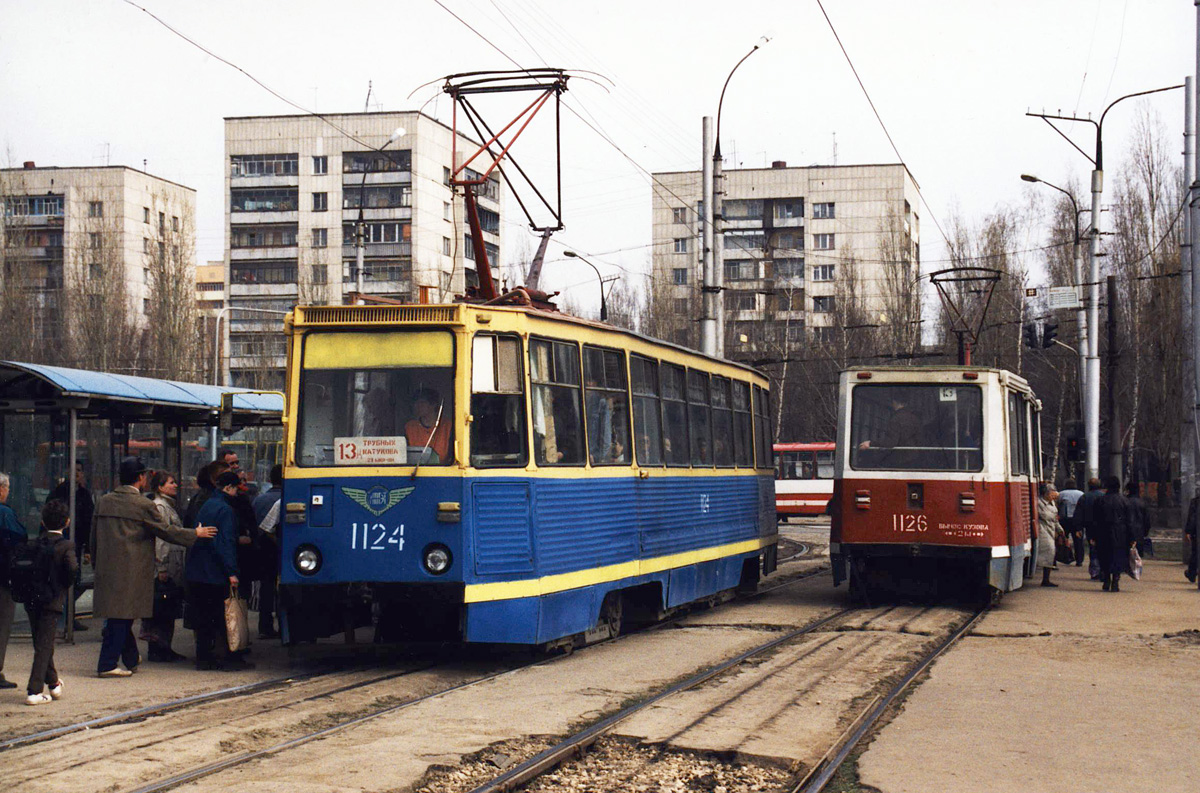 Липецк, 71-605 (КТМ-5М3) № 1124; Липецк, 71-605 (КТМ-5М3) № 1126