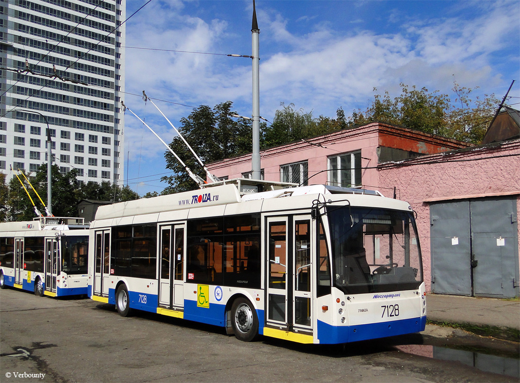 Москва, Тролза-5265.00 «Мегаполис» № 7128