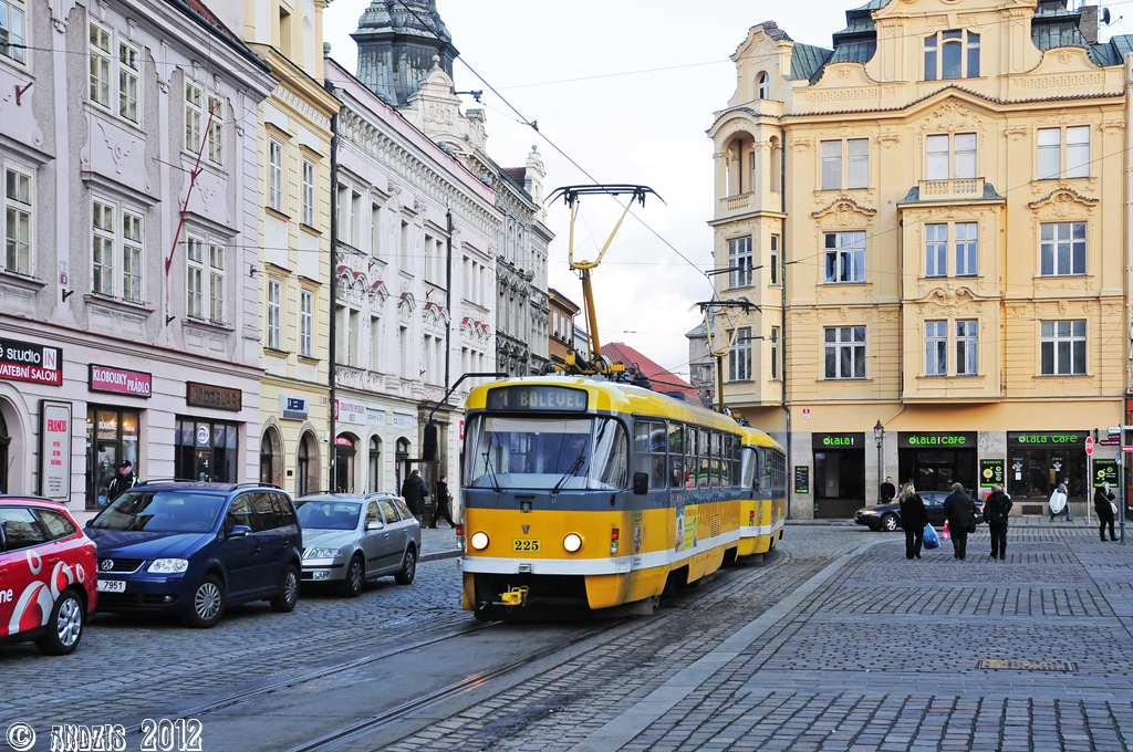 Пльзень, Tatra T3M.05 № 225