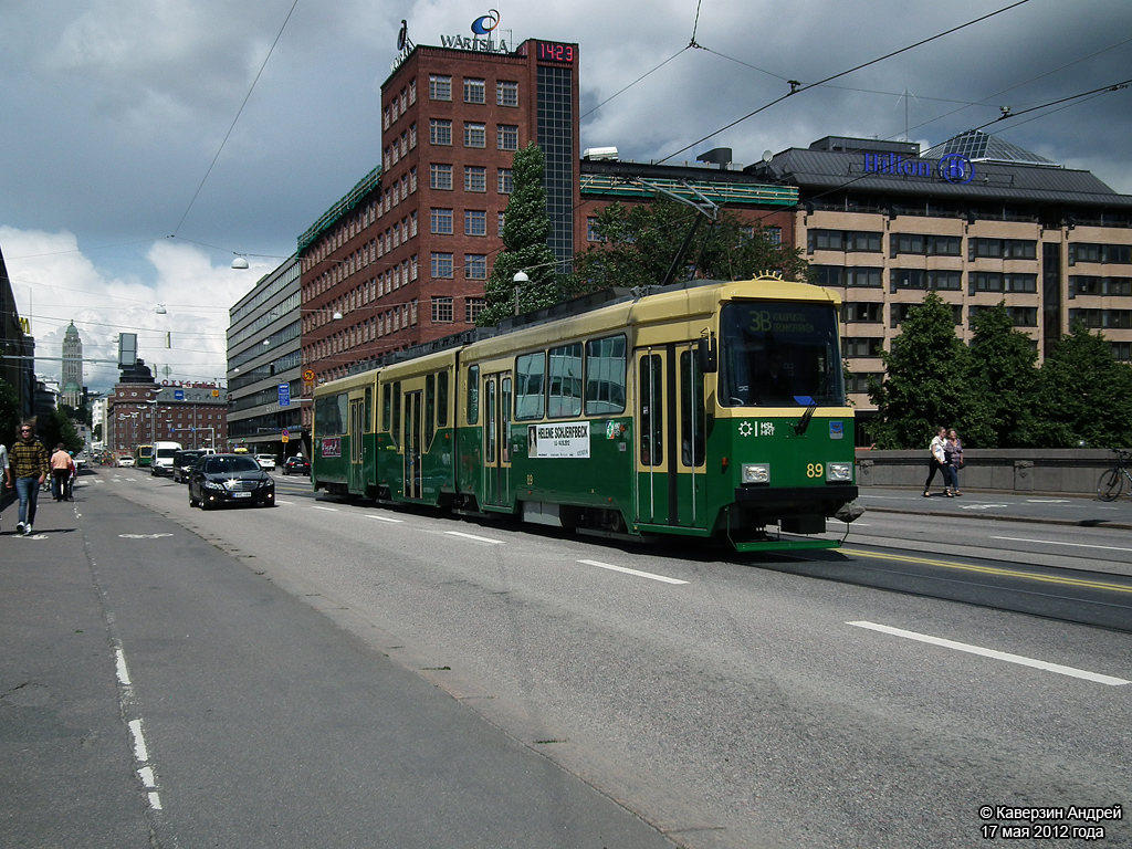 Хелзинки — Еспоо, Valmet MLNRV2 № 89