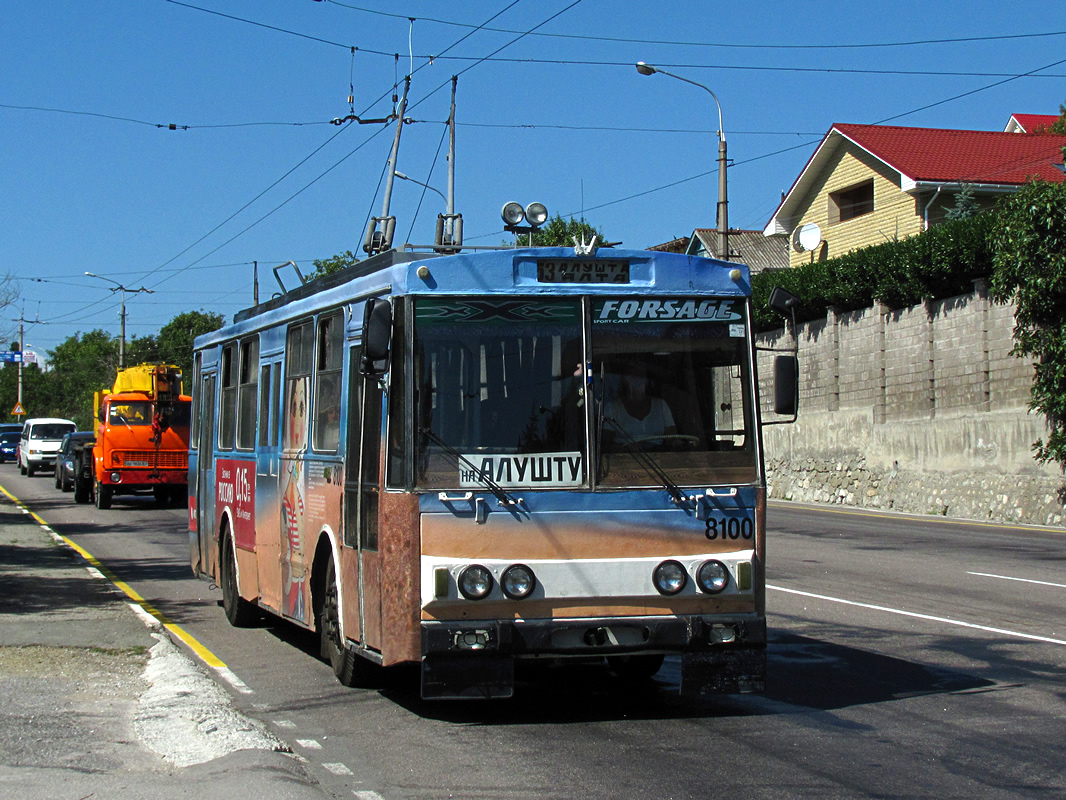 ყირიმის ტროლეიბუსი, Škoda 14Tr89/6 № 8100