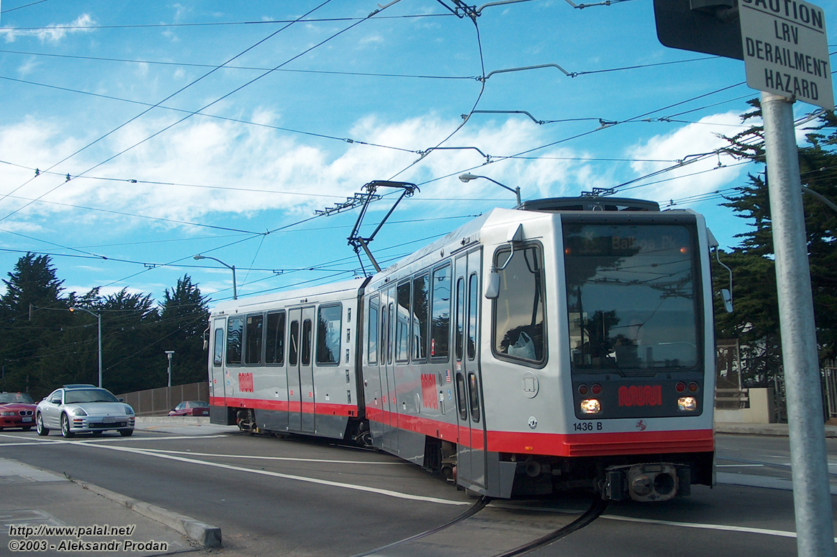 San Francisco Bay Area, Breda LRV Nr. 1436