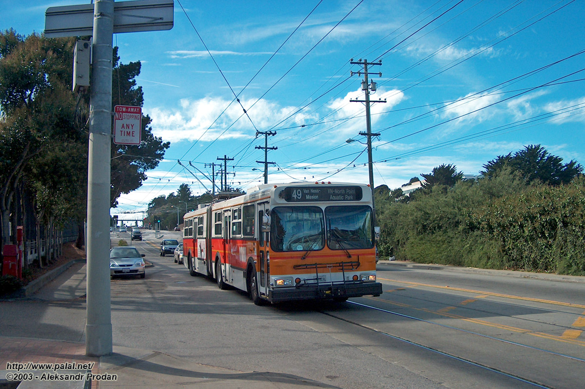 San Francisco Bay Area, New Flyer E60 nr. 7056
