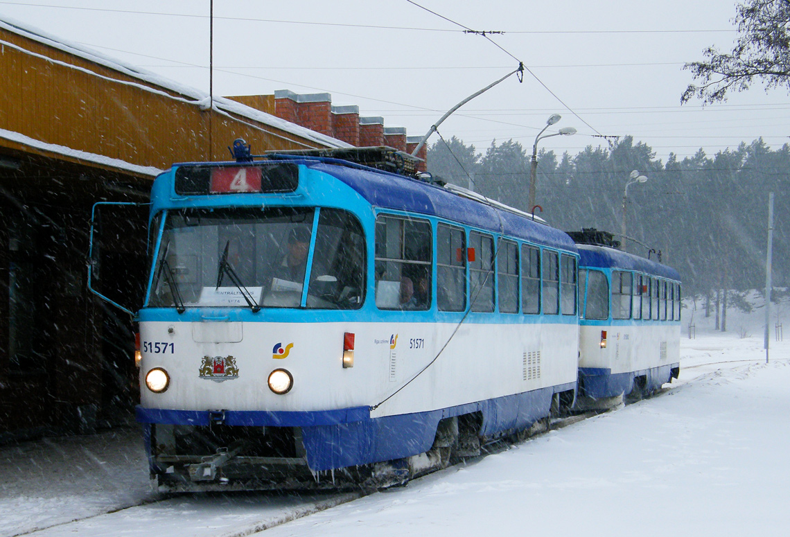 Рига, Tatra T3A № 51571