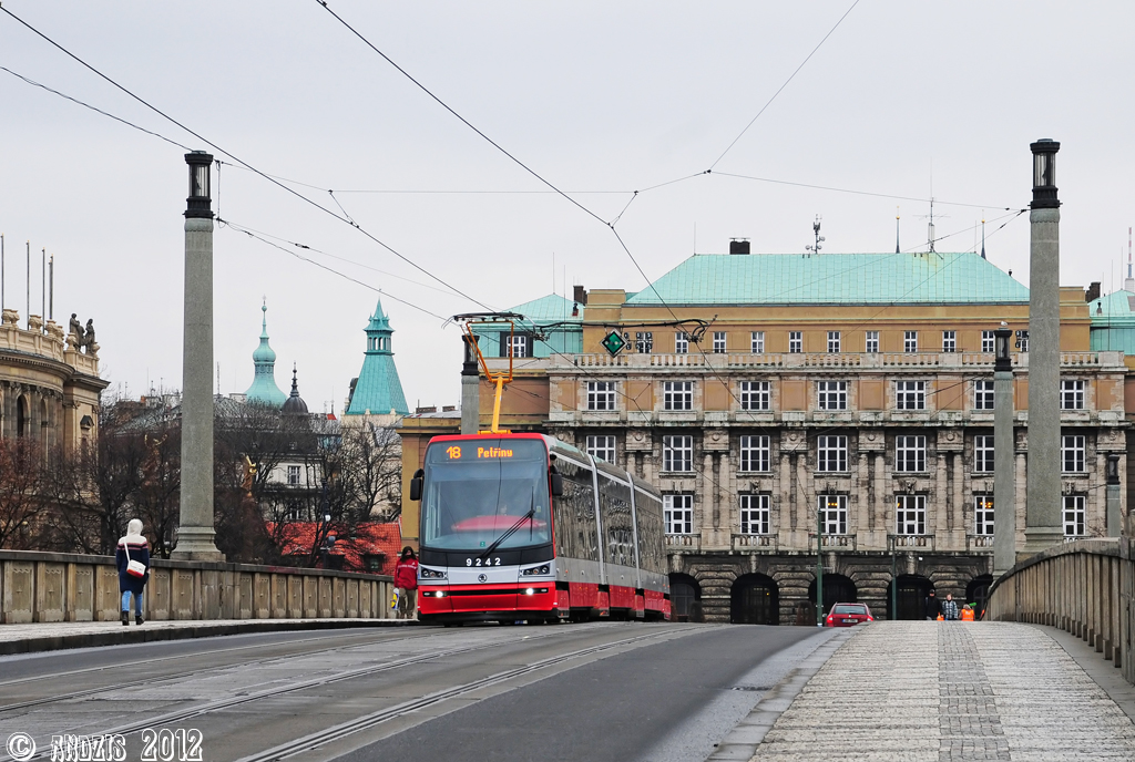 Прага, Škoda 15T3 ForCity Alfa Praha № 9242