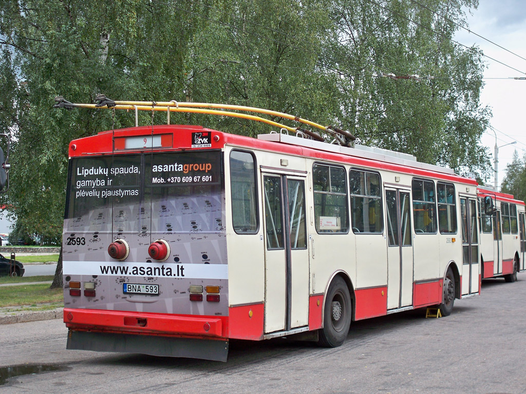 Вильнюс, Škoda 14Tr13/6 № 2593