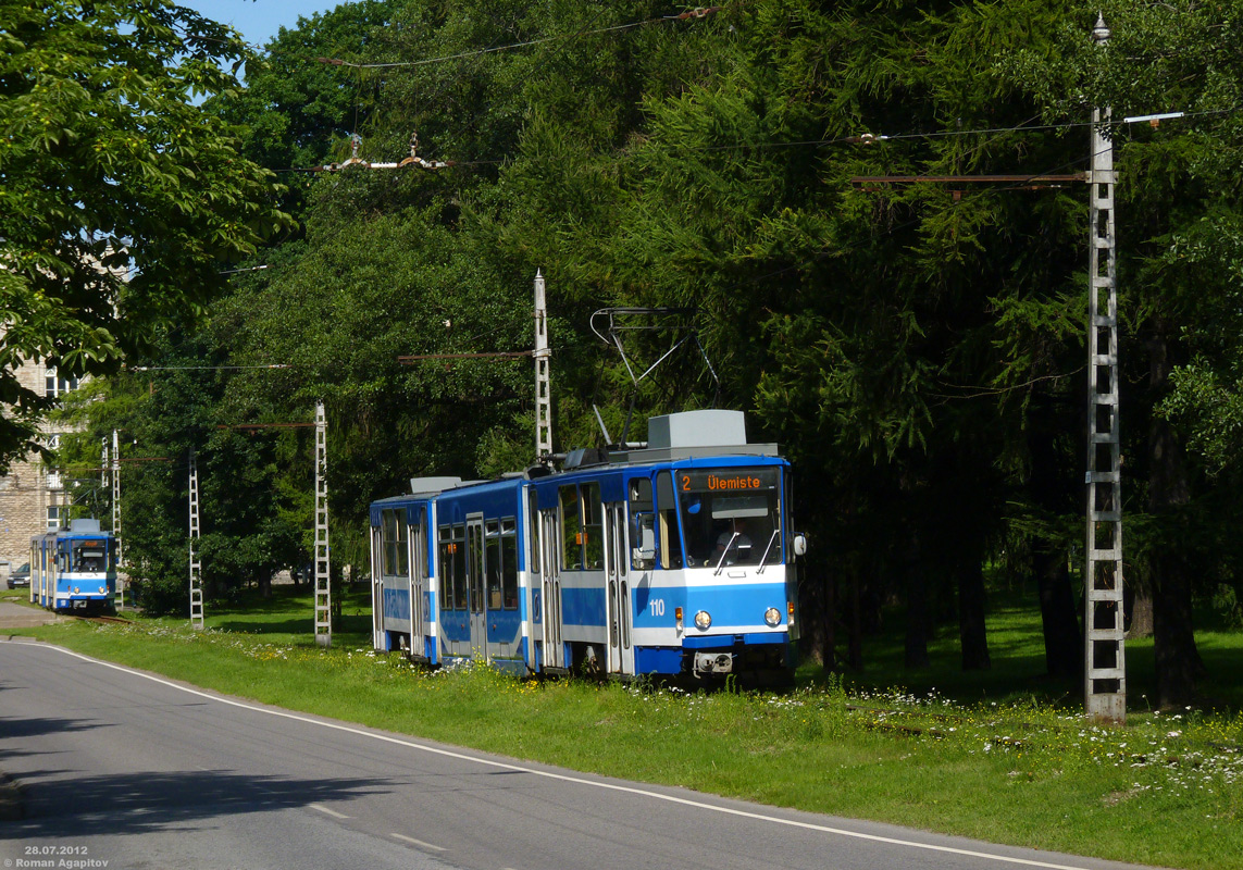Таллин, Tatra KT6T № 110