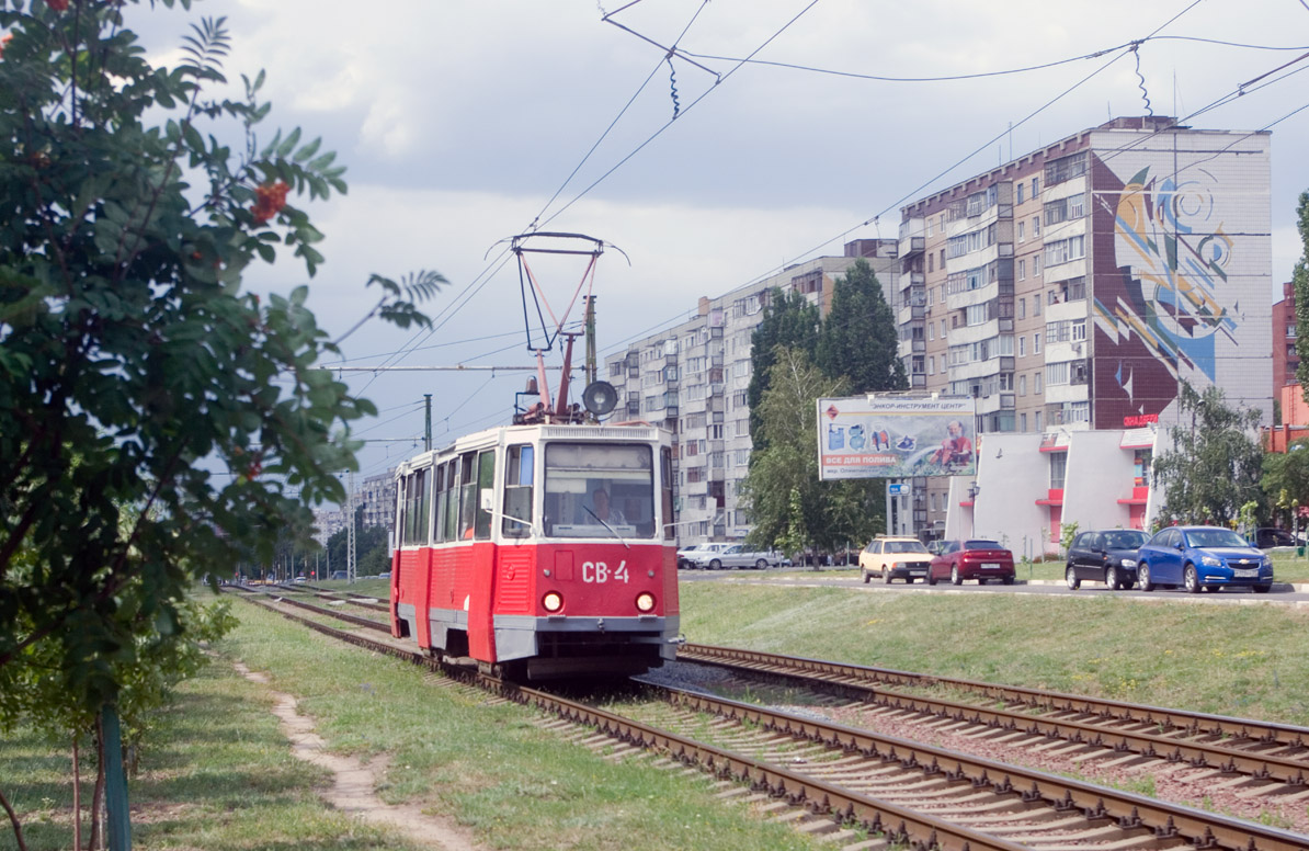 Старый Оскол, 71-605 (КТМ-5М3) № СВ-4; Старый Оскол — Достопримечательности вдоль трамвайной линии