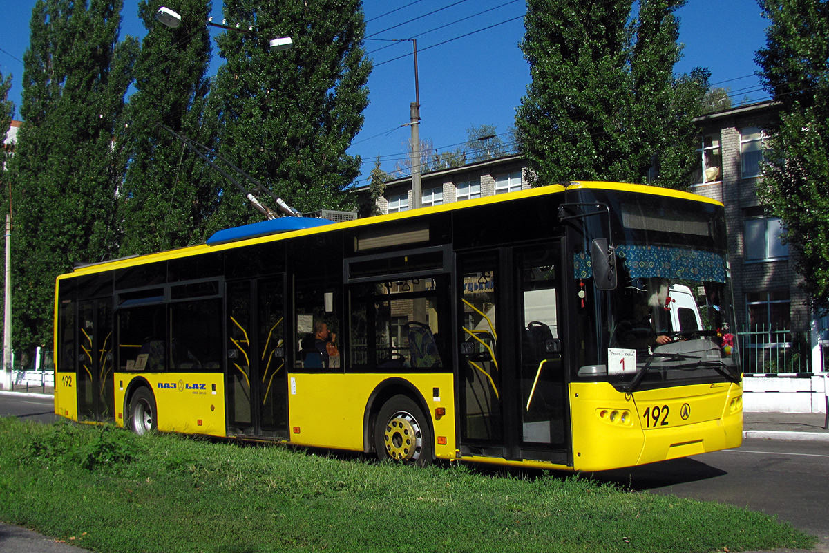 Кременчуг, ЛАЗ E183D1 № 192