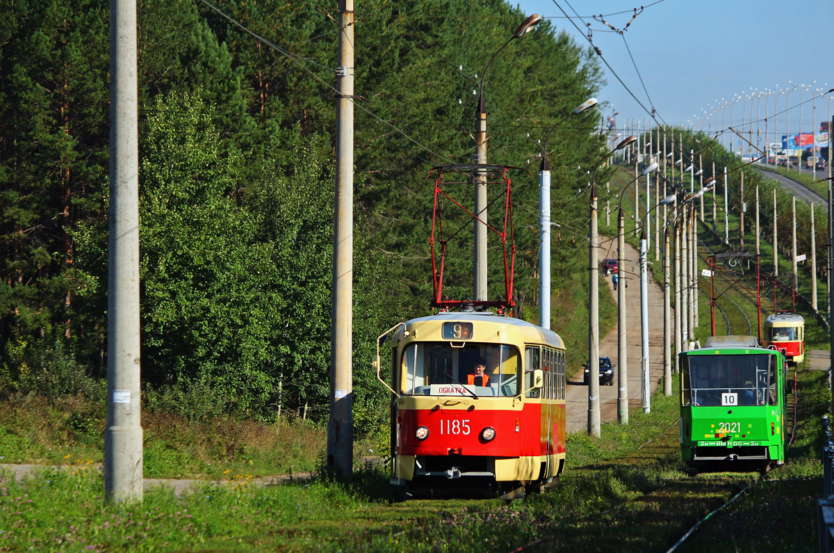 Ижевск, Tatra T3SU № 1185