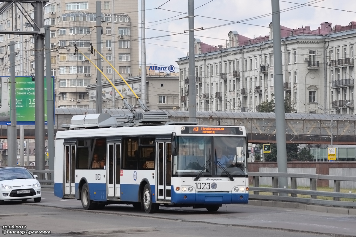 Москва, МТрЗ-52791 «Садовое Кольцо» № 1023
