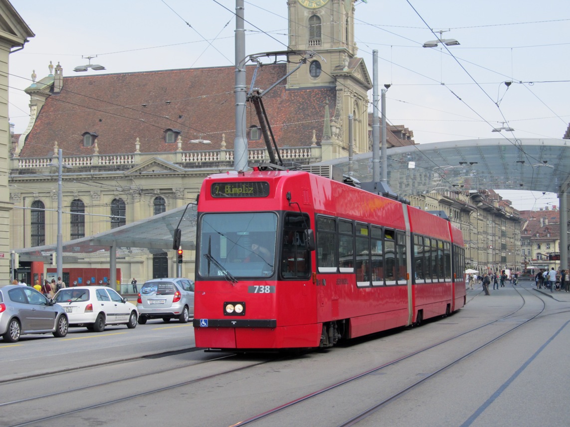 Берн, ACMV/ABB/Duewag Be 4/8 № 738