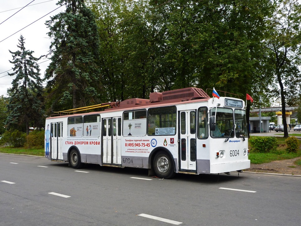 Москва, Нижтролл (ЗиУ-682Г) № 6004