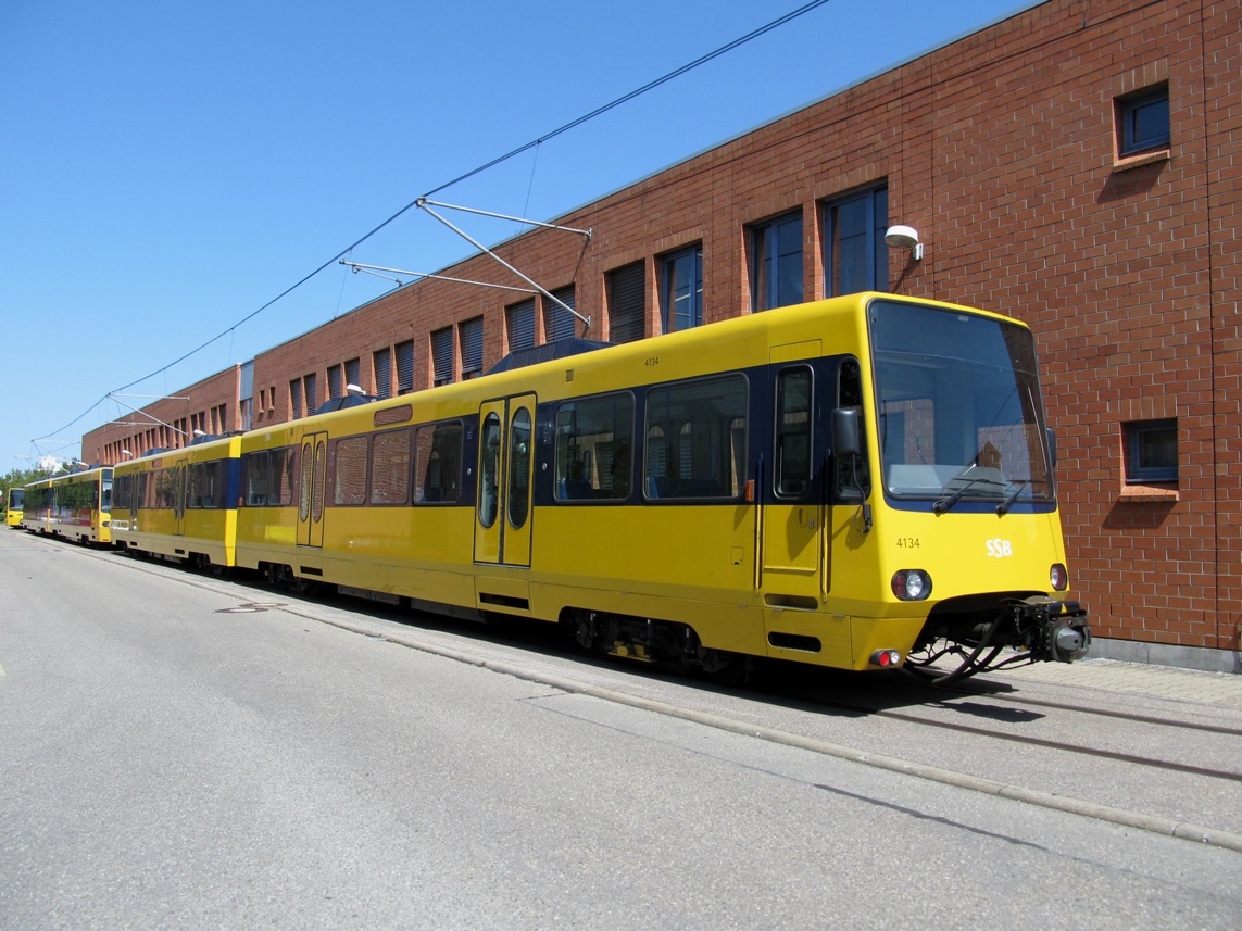 Stuttgart, Duewag DT8.S № 4134 Stuttgart, Duewag DT8.S № 4134
