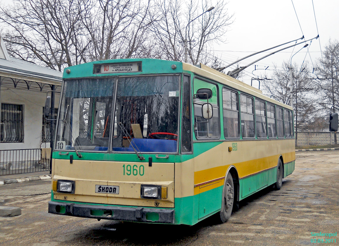 Crimean trolleybus, Škoda 14Tr06 № 1960