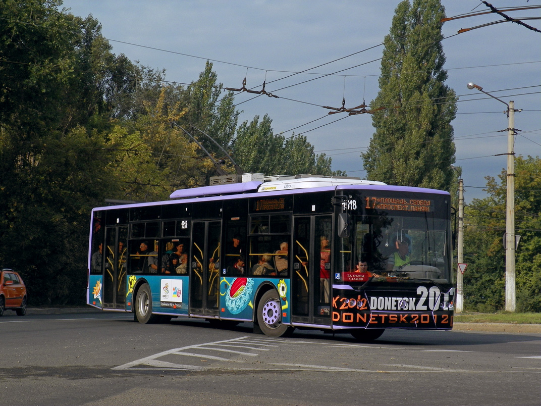 Донецк, ЛАЗ E183A1 № 1518