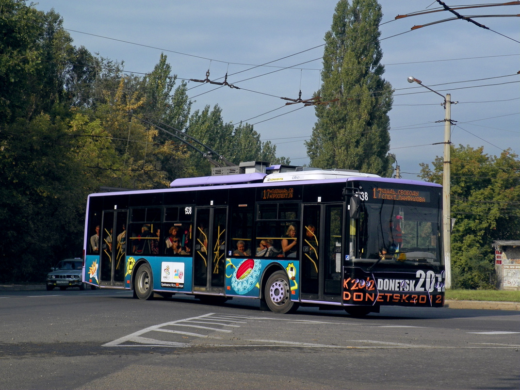 Донецк, ЛАЗ E183A1 № 1538