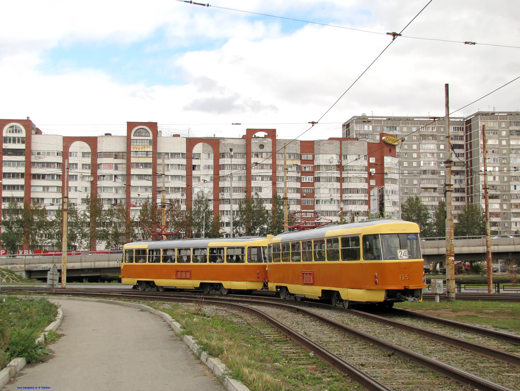 Екатеринбург, Tatra T3SU № 135