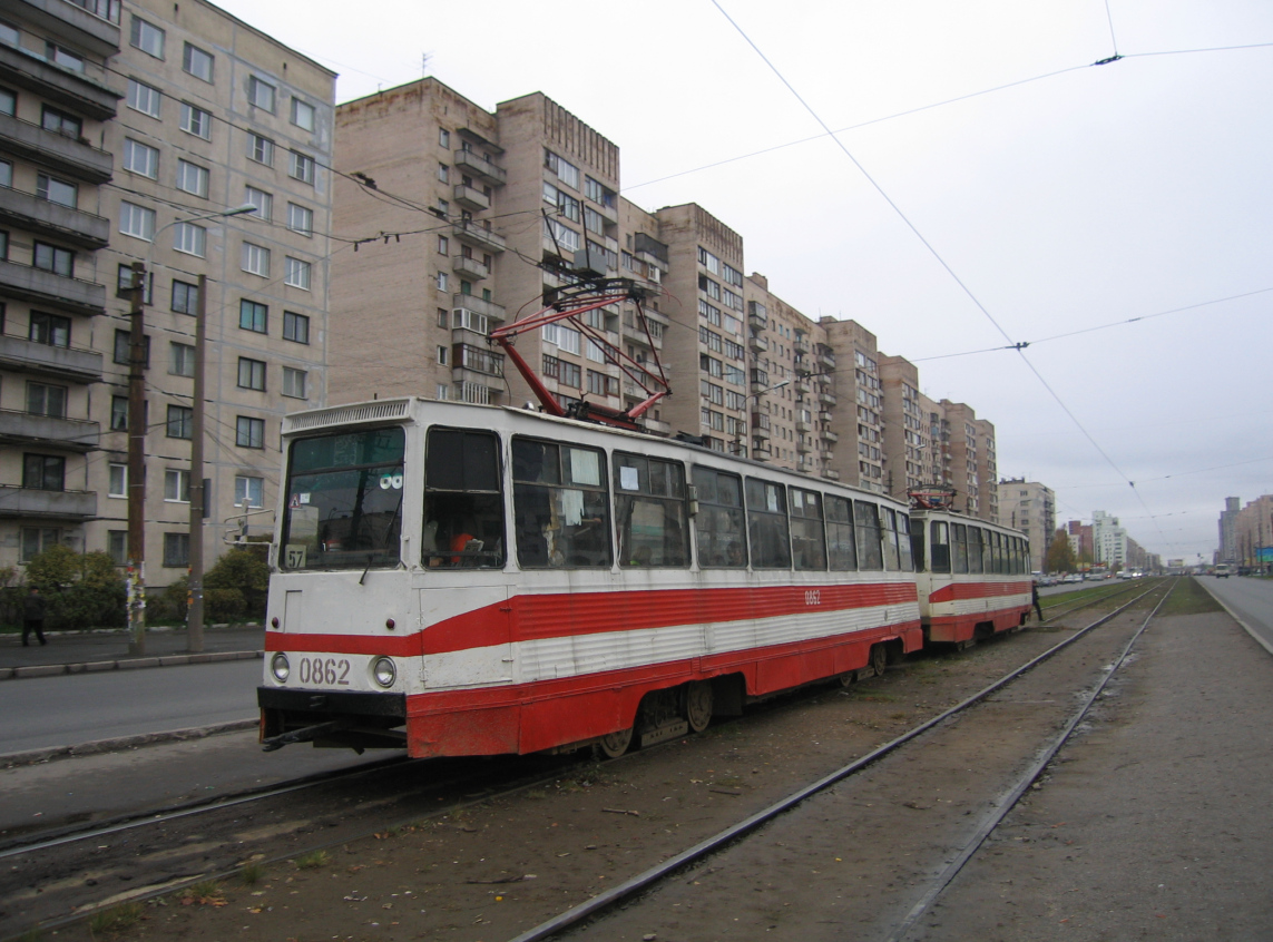 Санкт-Петербург, 71-605 (КТМ-5М3) № 0862