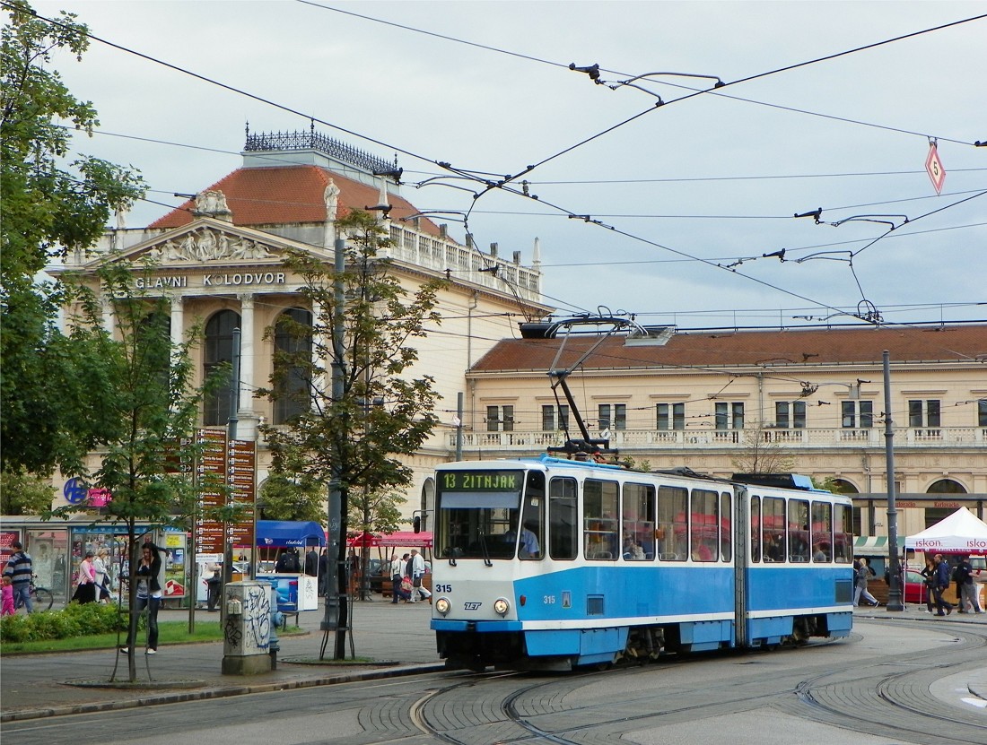 Загреб, Tatra KT4YU № 315