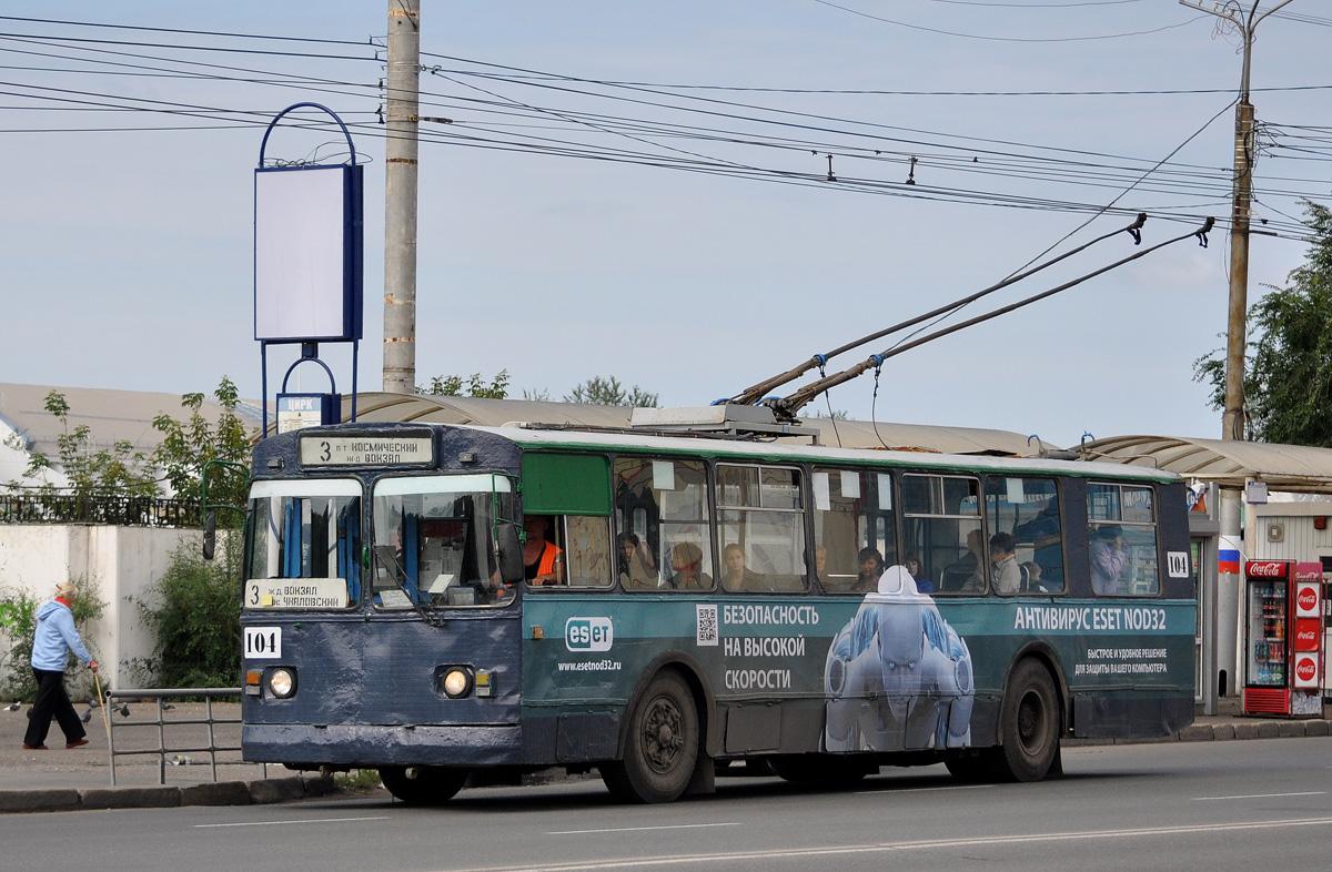 Омск, ЗиУ-682В-012 [В0А] № 104