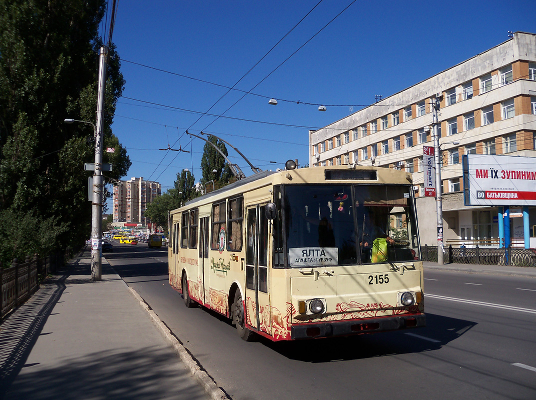 Крымский троллейбус, Škoda 14Tr11/6 № 2155