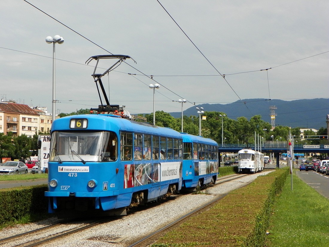 Загреб, Tatra T4YU № 473