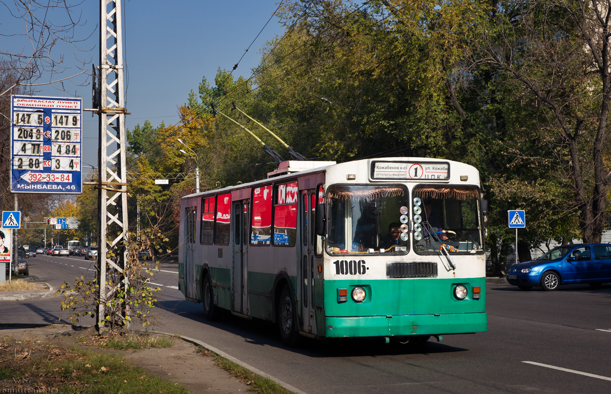 Алматы, ЗиУ-682Г-016  [Г0М] № 1006