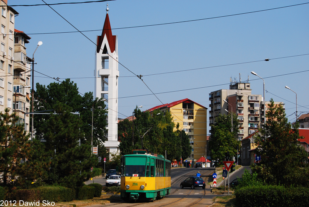 Nagyvárad, Tatra KT4D — 206