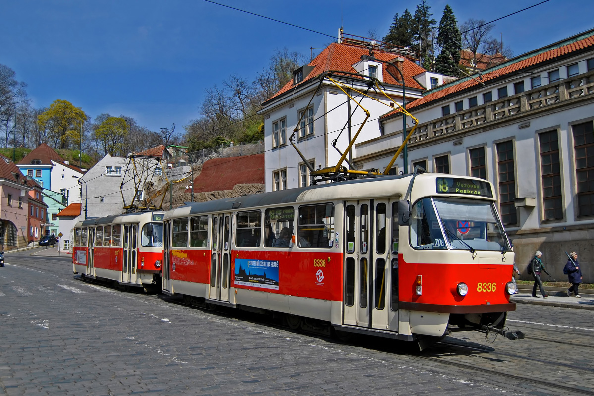 Прага, Tatra T3R.P № 8336