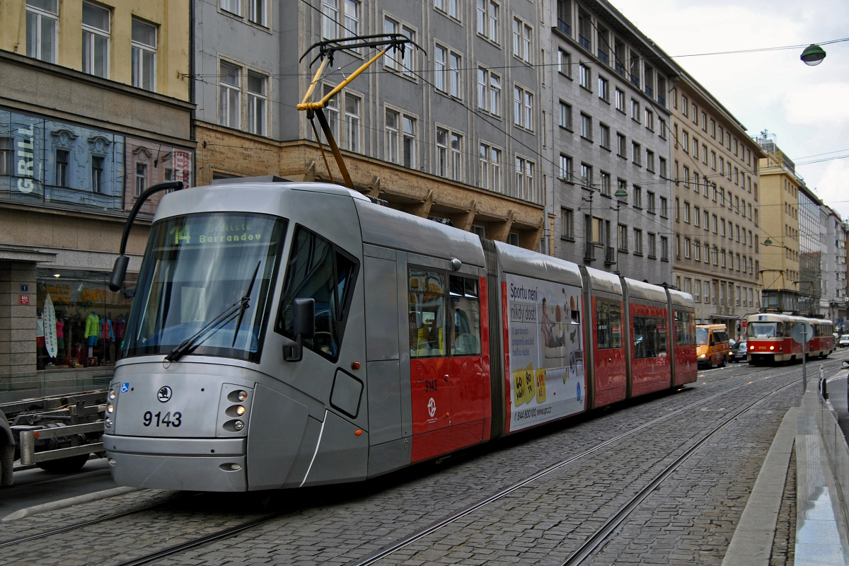 Прага, Škoda 14T Elektra № 9143