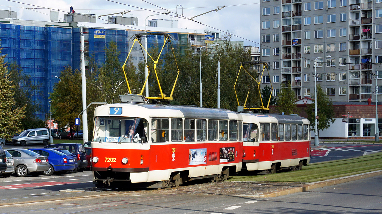 Прага, Tatra T3SUCS № 7202